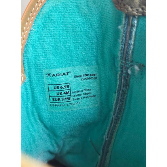 Ariat Probaby Flame Western Boot‎ Women's Size 6.5B - Picture 6 of 7